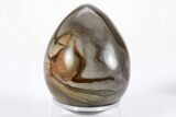 Polished Polychrome Jasper Egg - Madagascar #245706-1